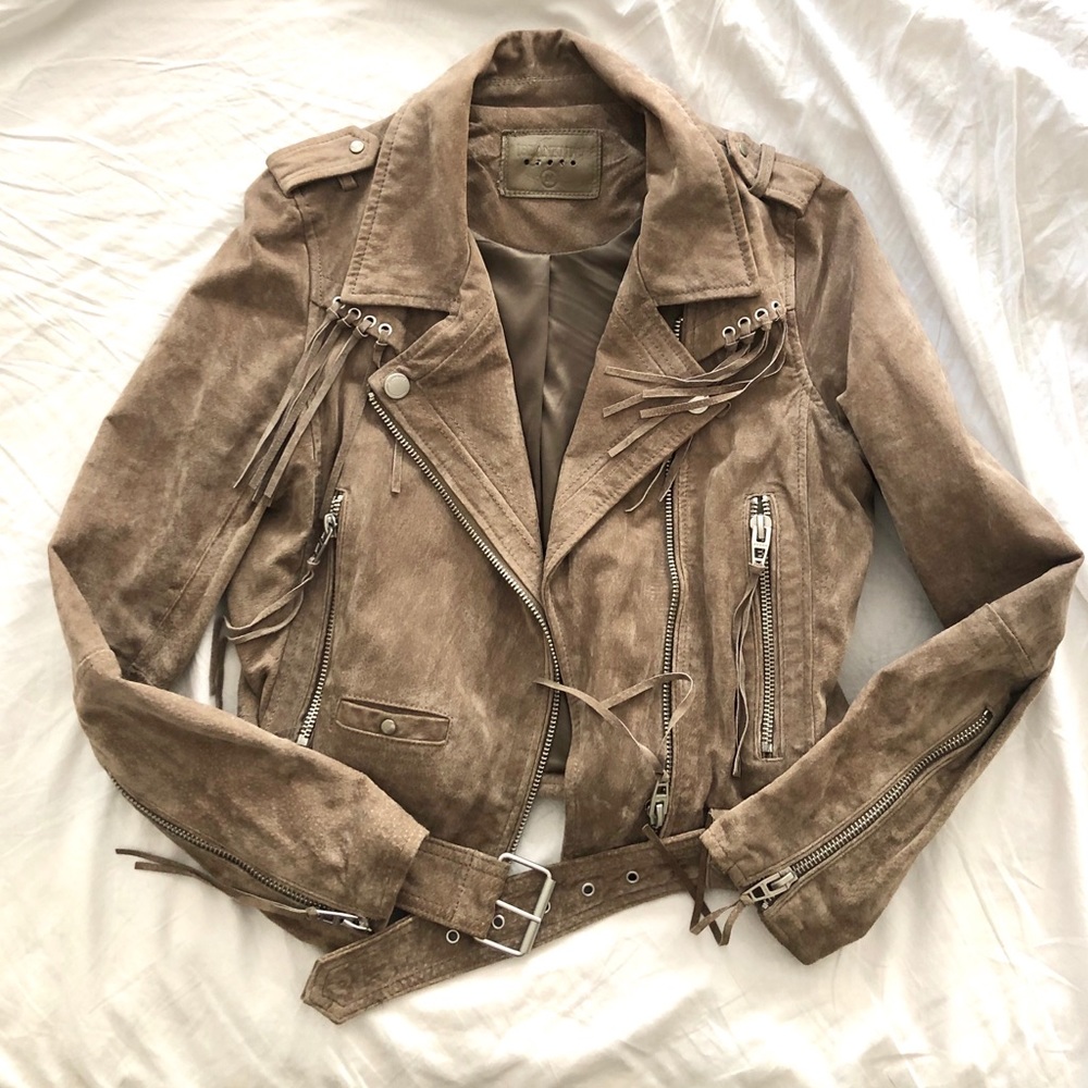 Blank NYC Real Leather (suede) jacket